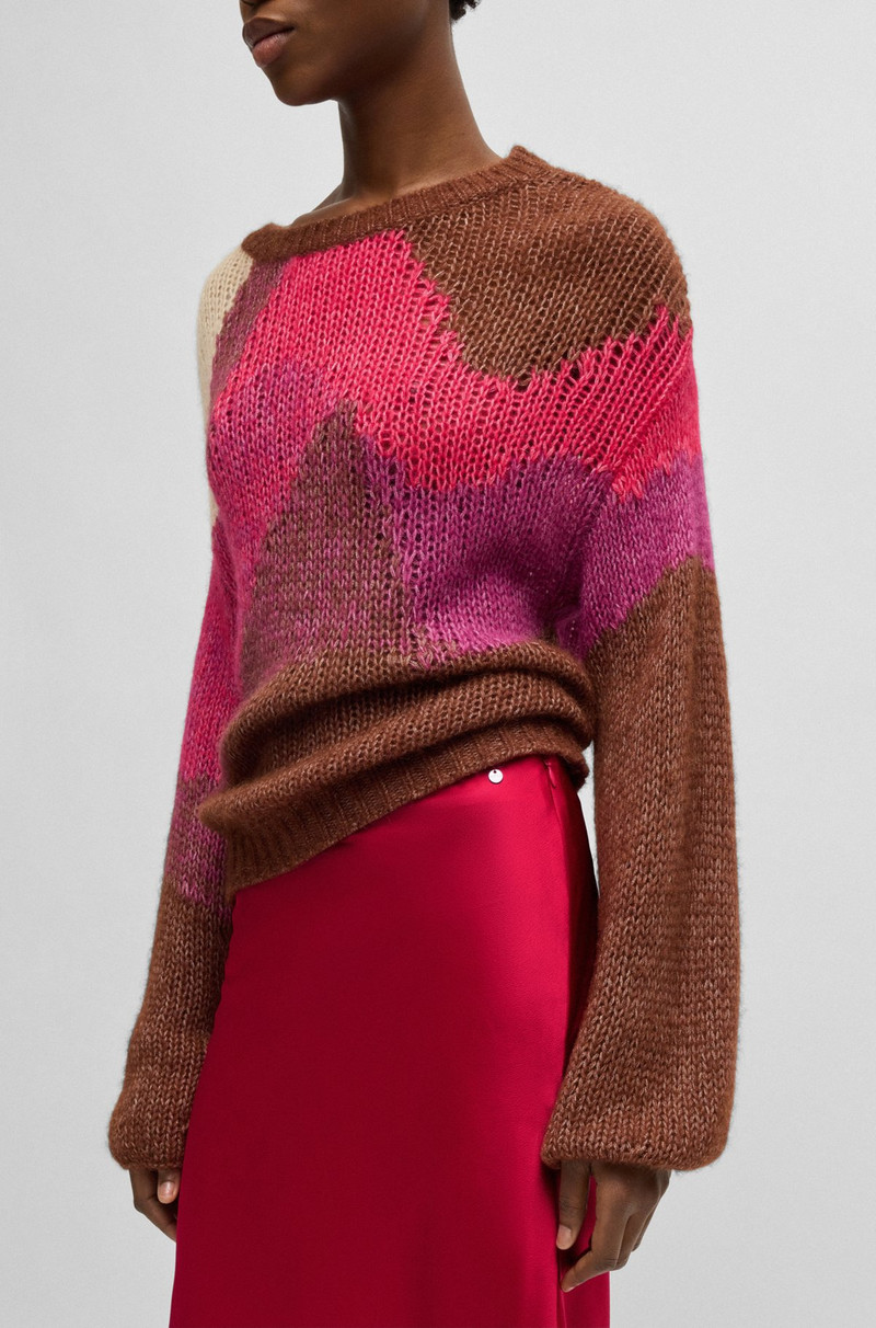 MIDI-LENGTH SKIRT IN HAMMERED SATIN 5