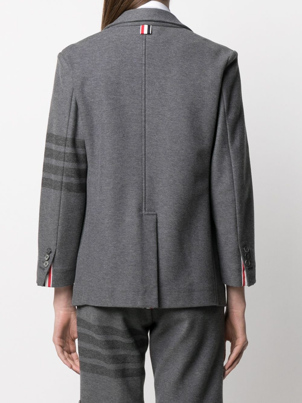 4-Bar stripe twill sack jacket - 4