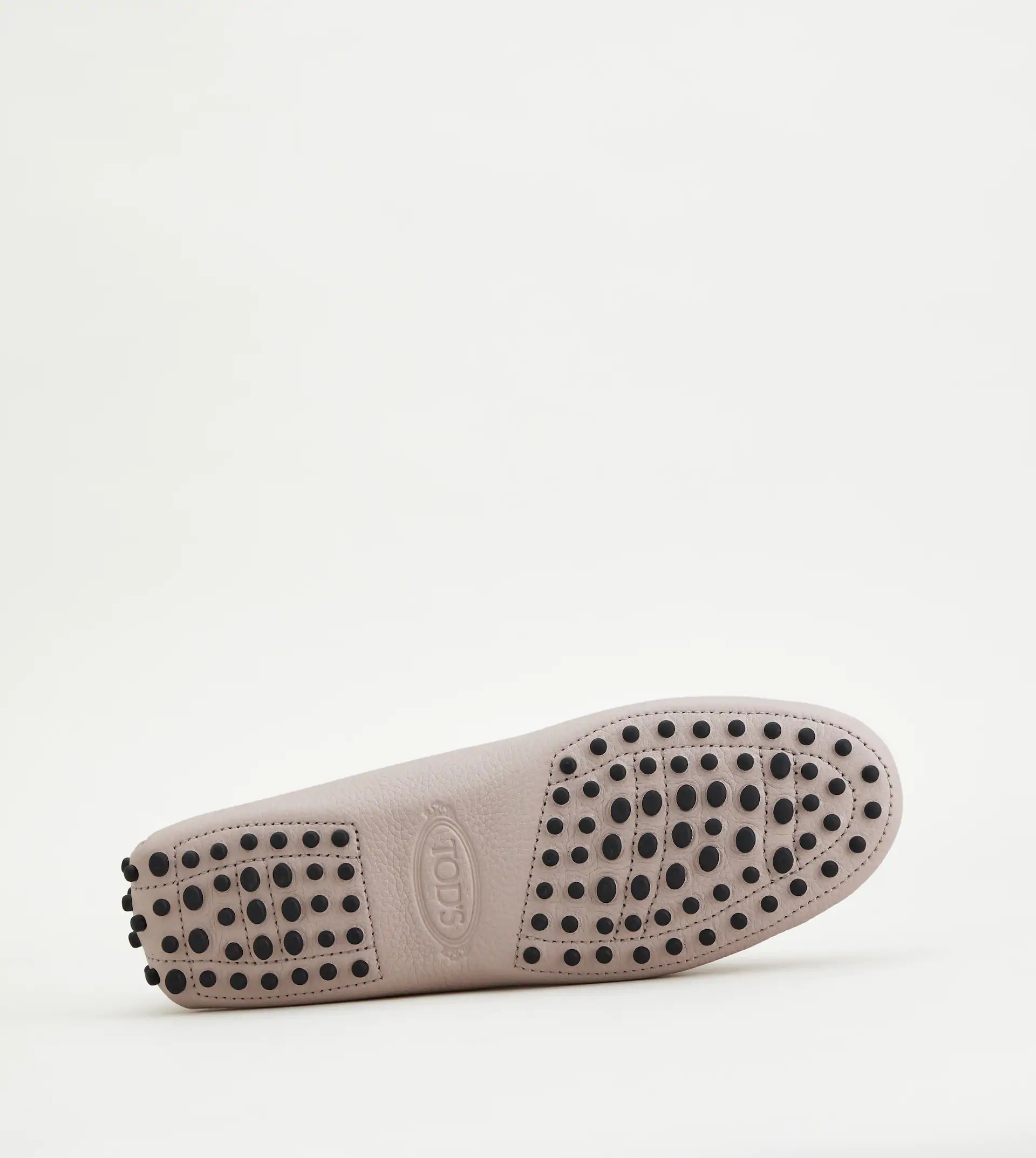 GOMMINO DRIVING SHOES IN LEATHER - PINK - 4