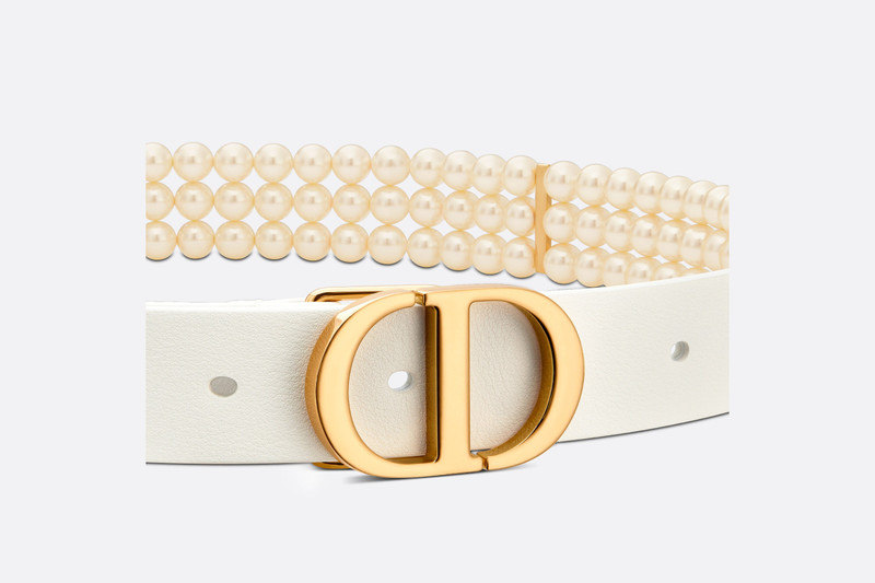 Dior Dior Caro Pearls Belt outlook