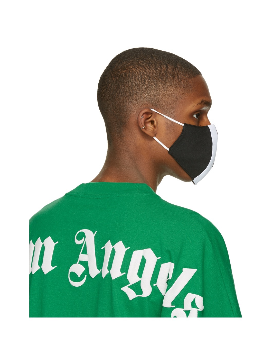 Black & White Classic Track Mask - 3