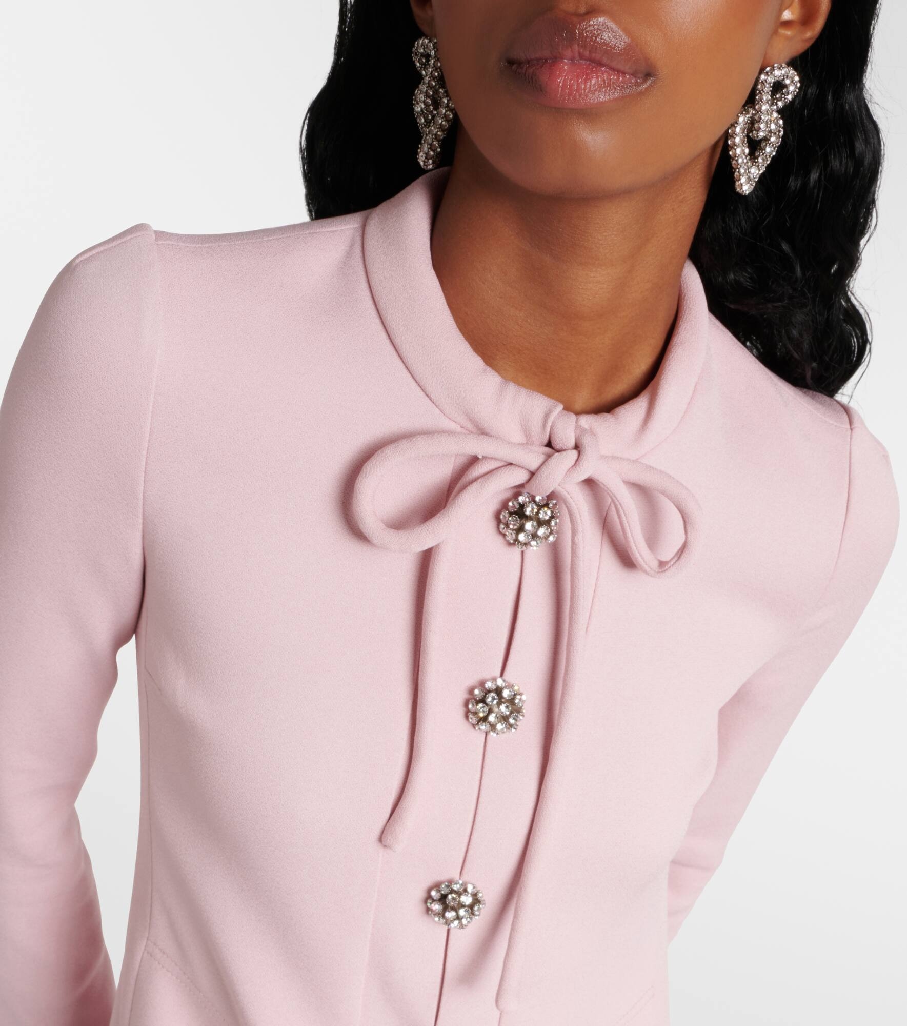 Bow-detail minidress - 4