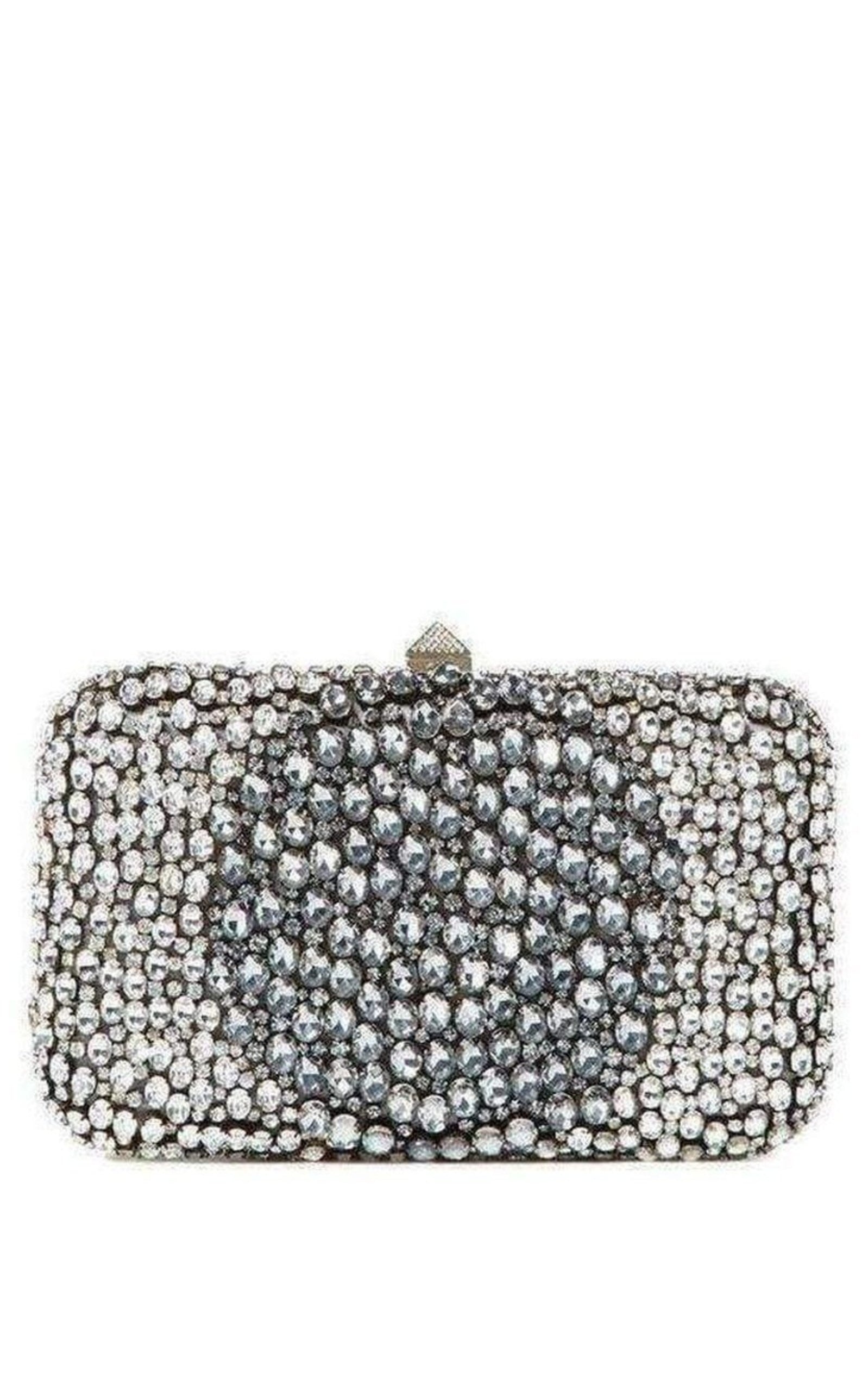 Swarovski Crystal-Embellished Clutch - 1