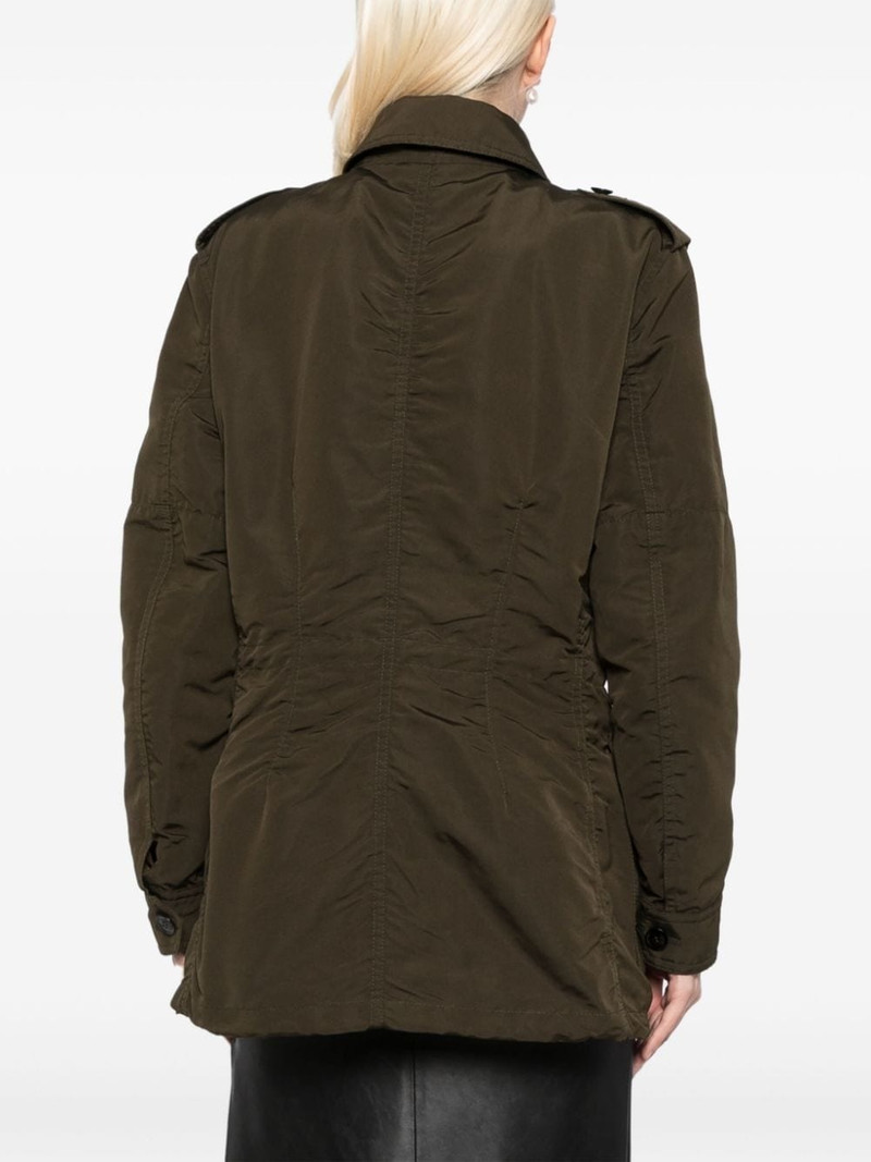 drawstring waist military jacket 4