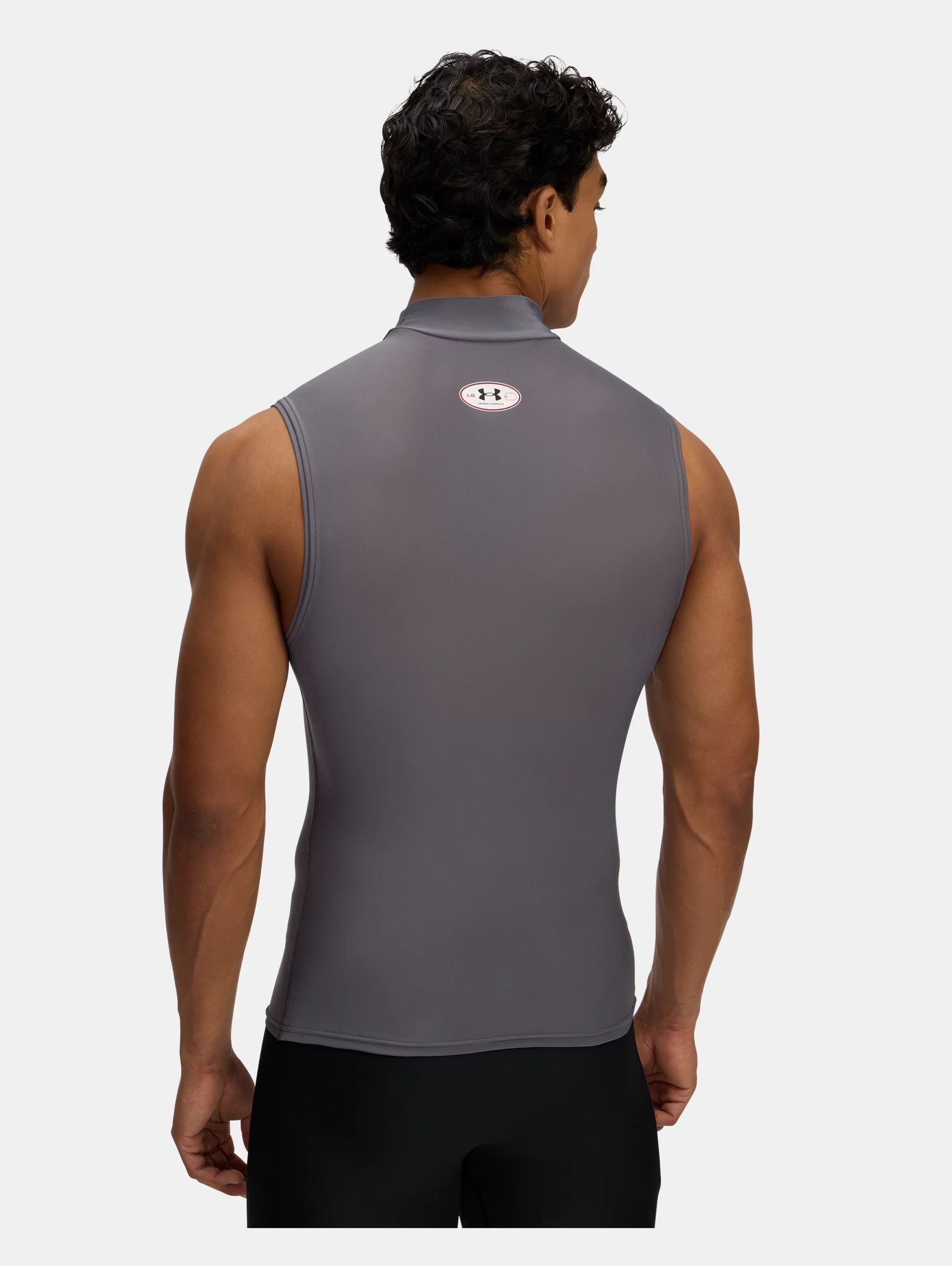Men's HeatGear® OG Sleeveless Mock - 2