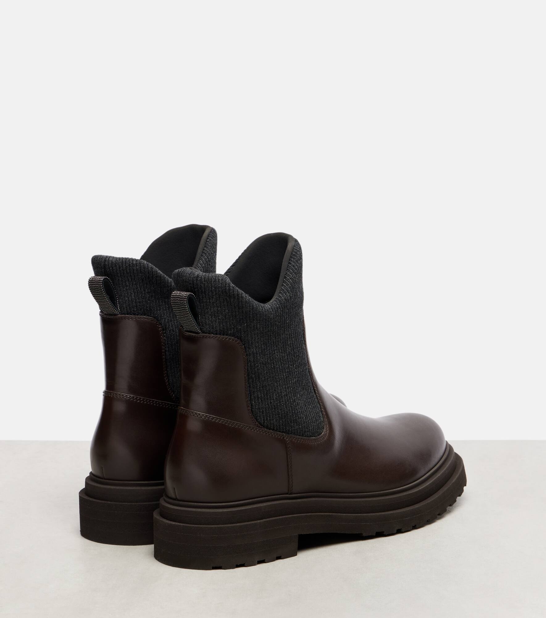 Leather sock boots - 2