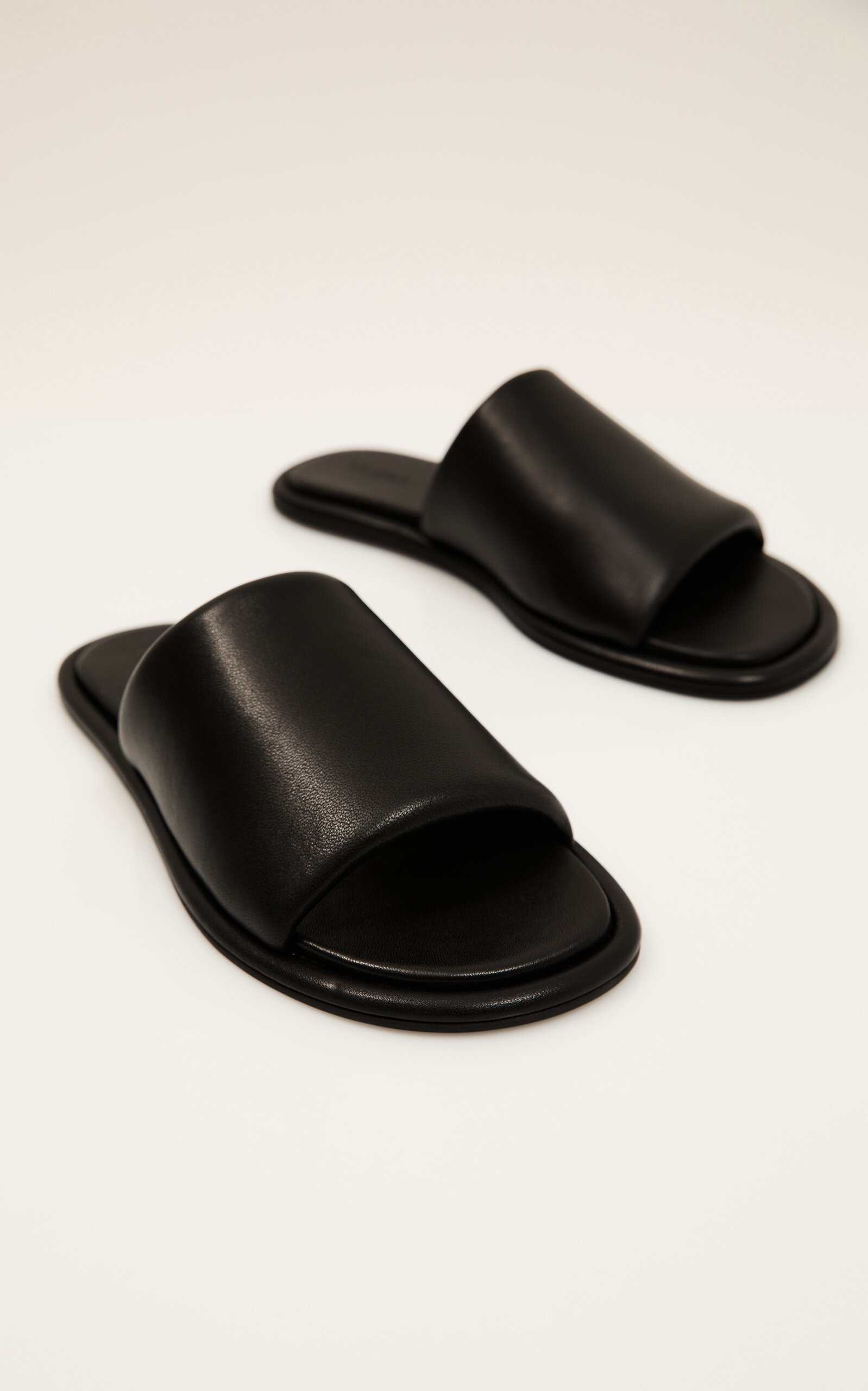 Everyday Leather Slippers black - 5