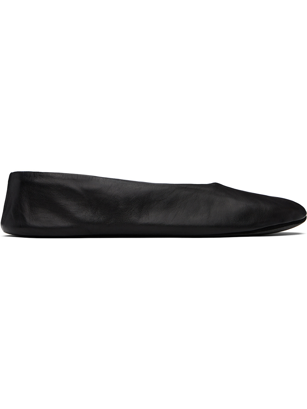 Black Stella Slipper Ballerina Flats - 1