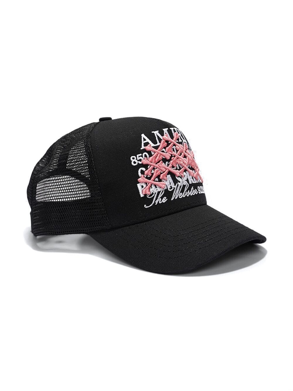 超レア！ 【 AMIRI 】 BONES STACKED TRUCKER CAP Amiri Men's Bones Stacked Trucker Hat | Neiman Marcus