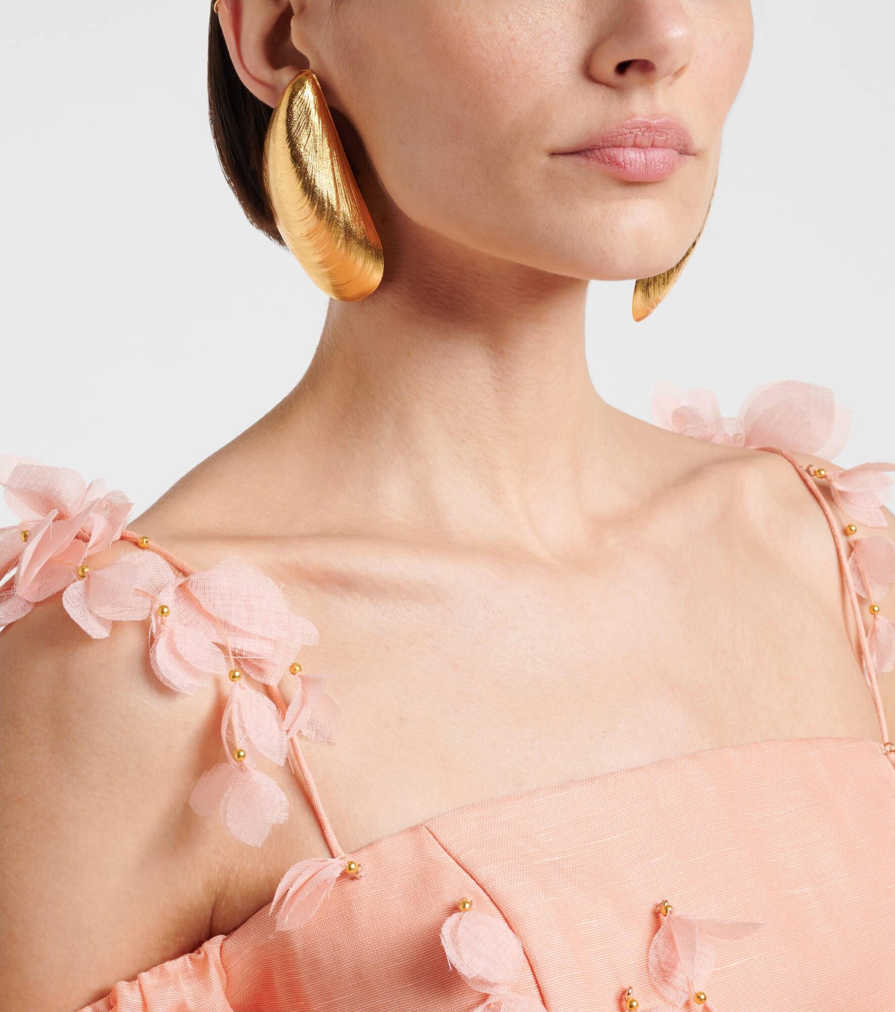 Wade gold-plated earrings - 6