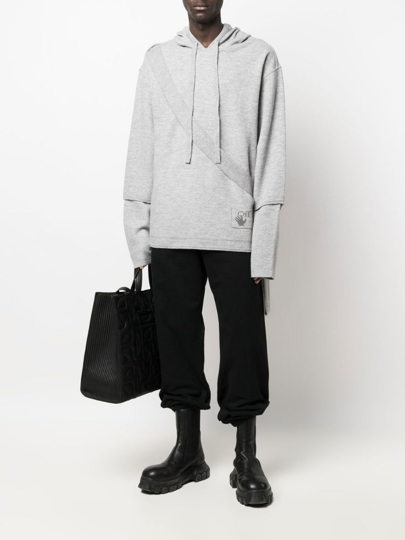 Off-White Helvetica-print track pants outlook