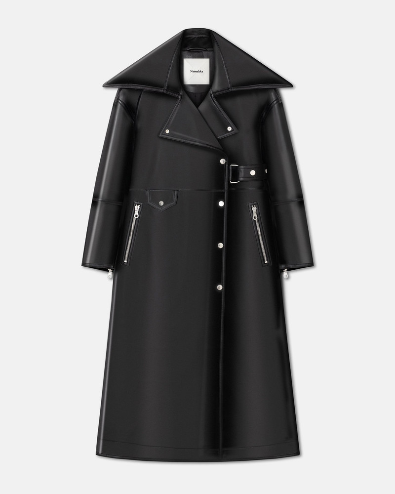 Regenerated Leather Coat 1