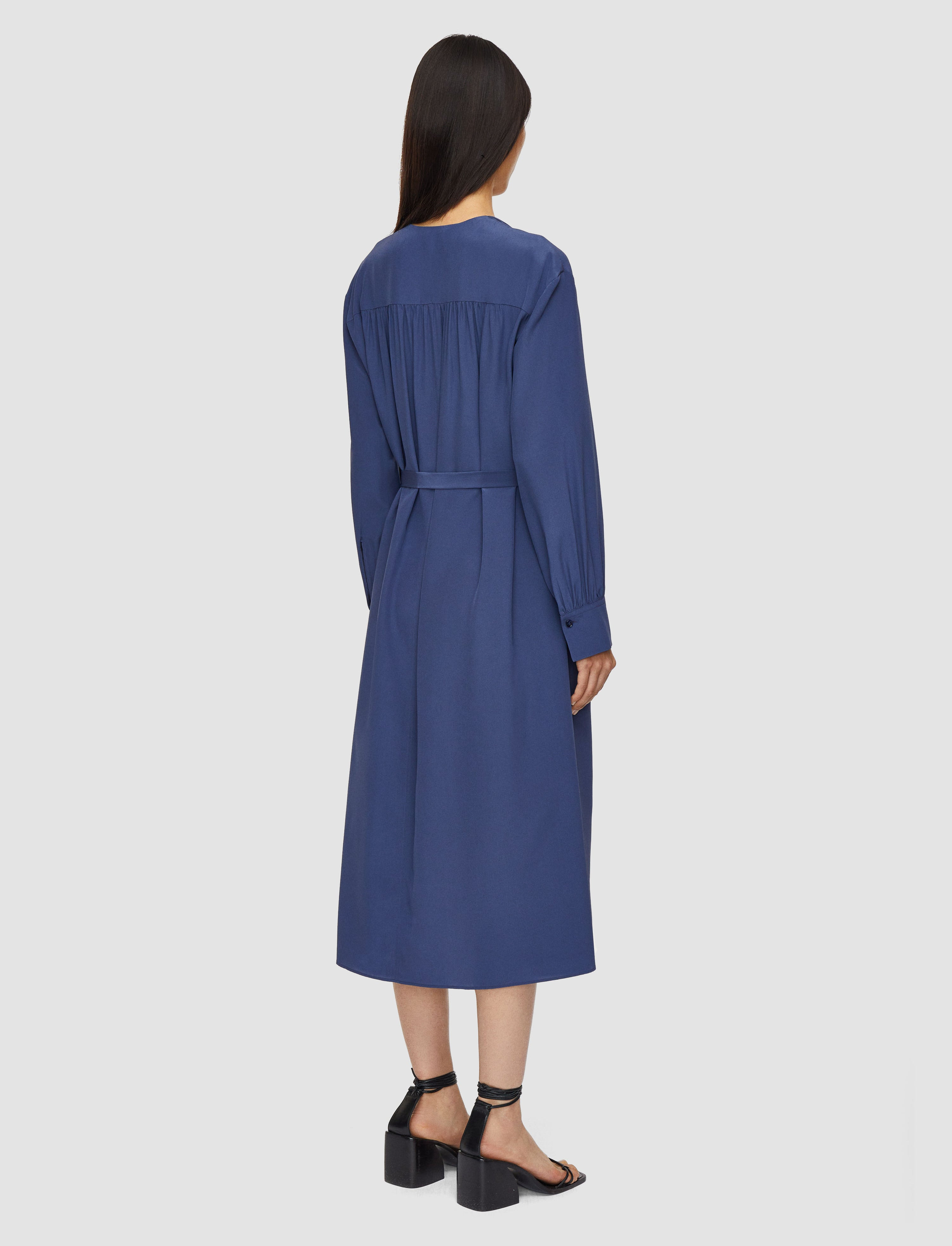 Bolero Silk Crepe de Chine Dress - 3