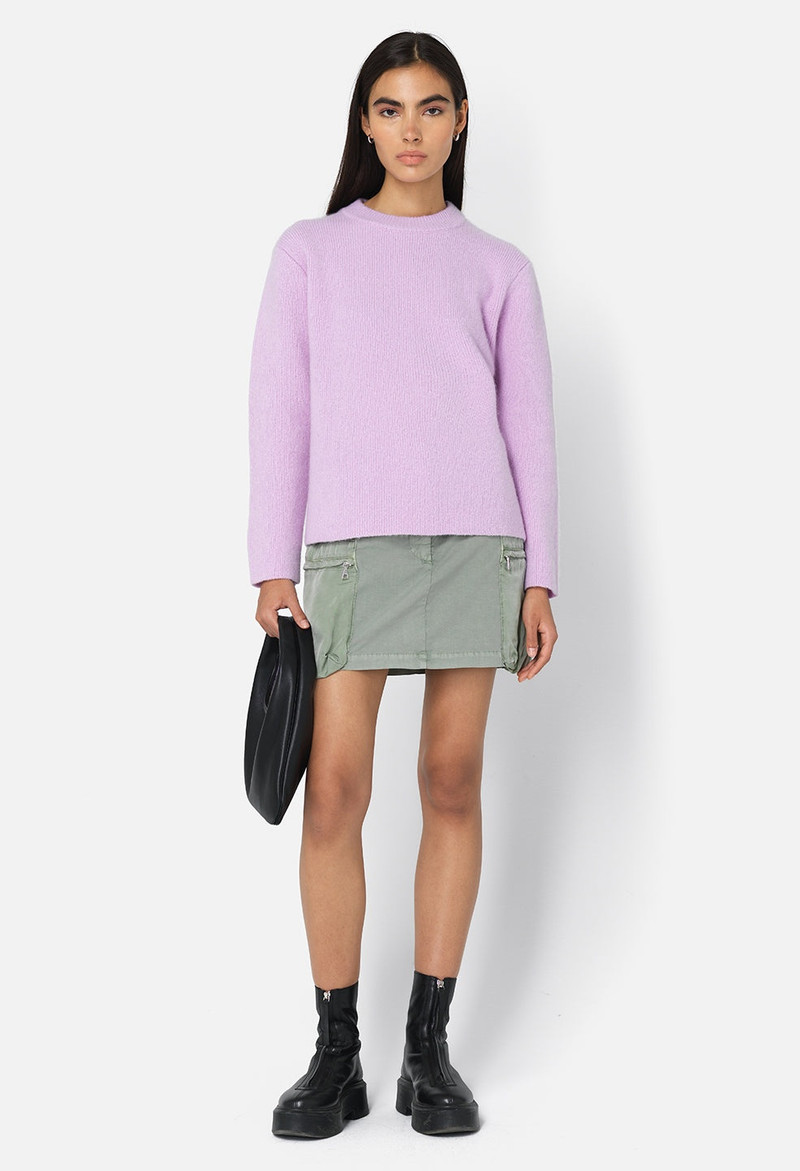 FOGGY WOOL CREW SWEATER 3