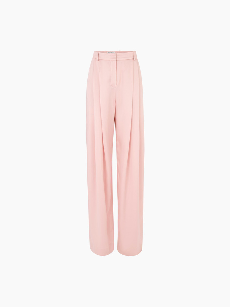 PLEATED WIDE-LEG PANTS 5
