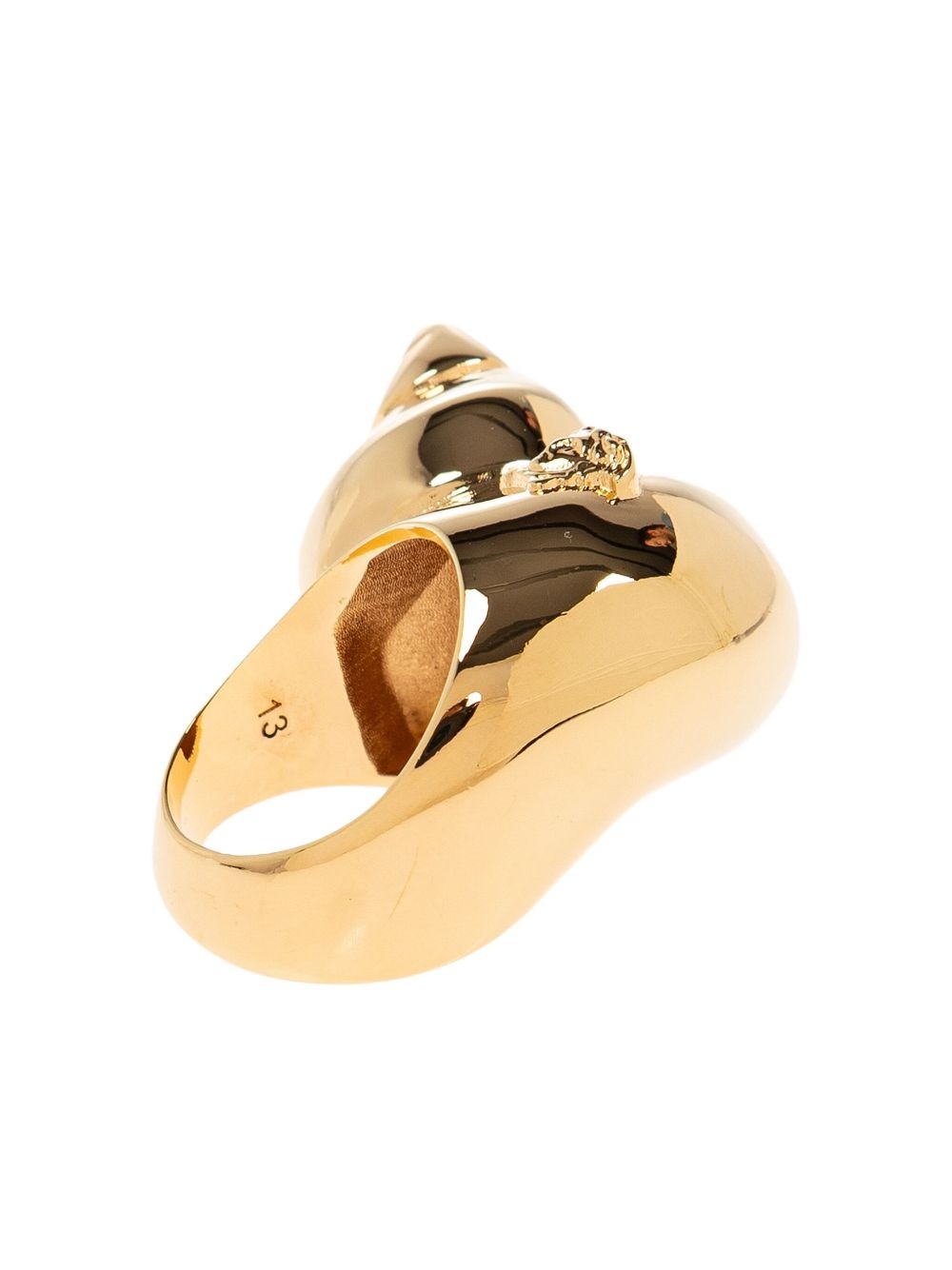shell-motif ring - 4