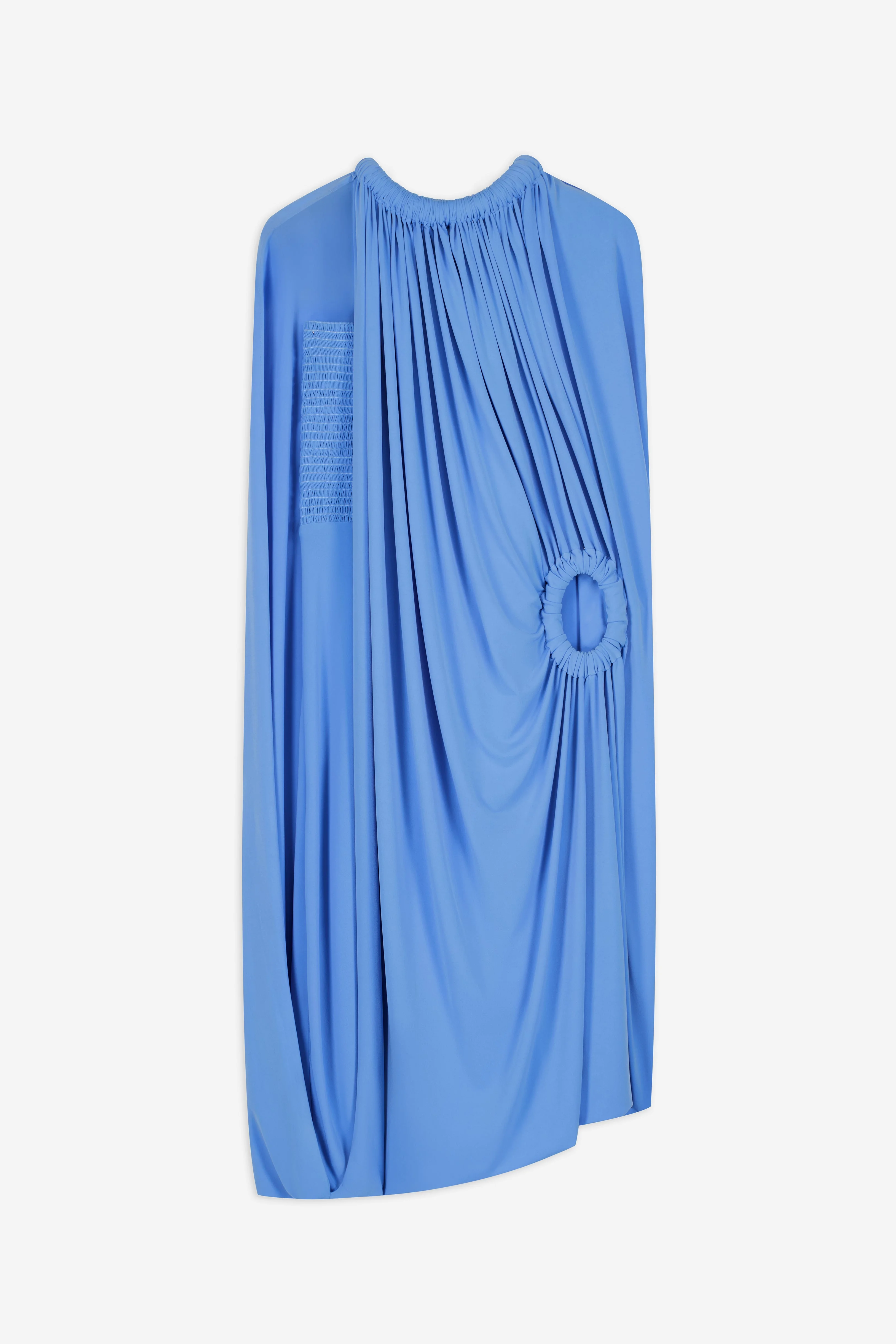 Draped Smock Dress - 1