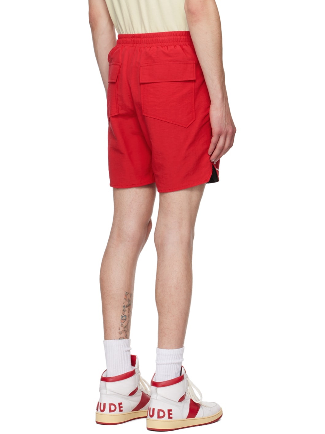 Red Logo Shorts - 3