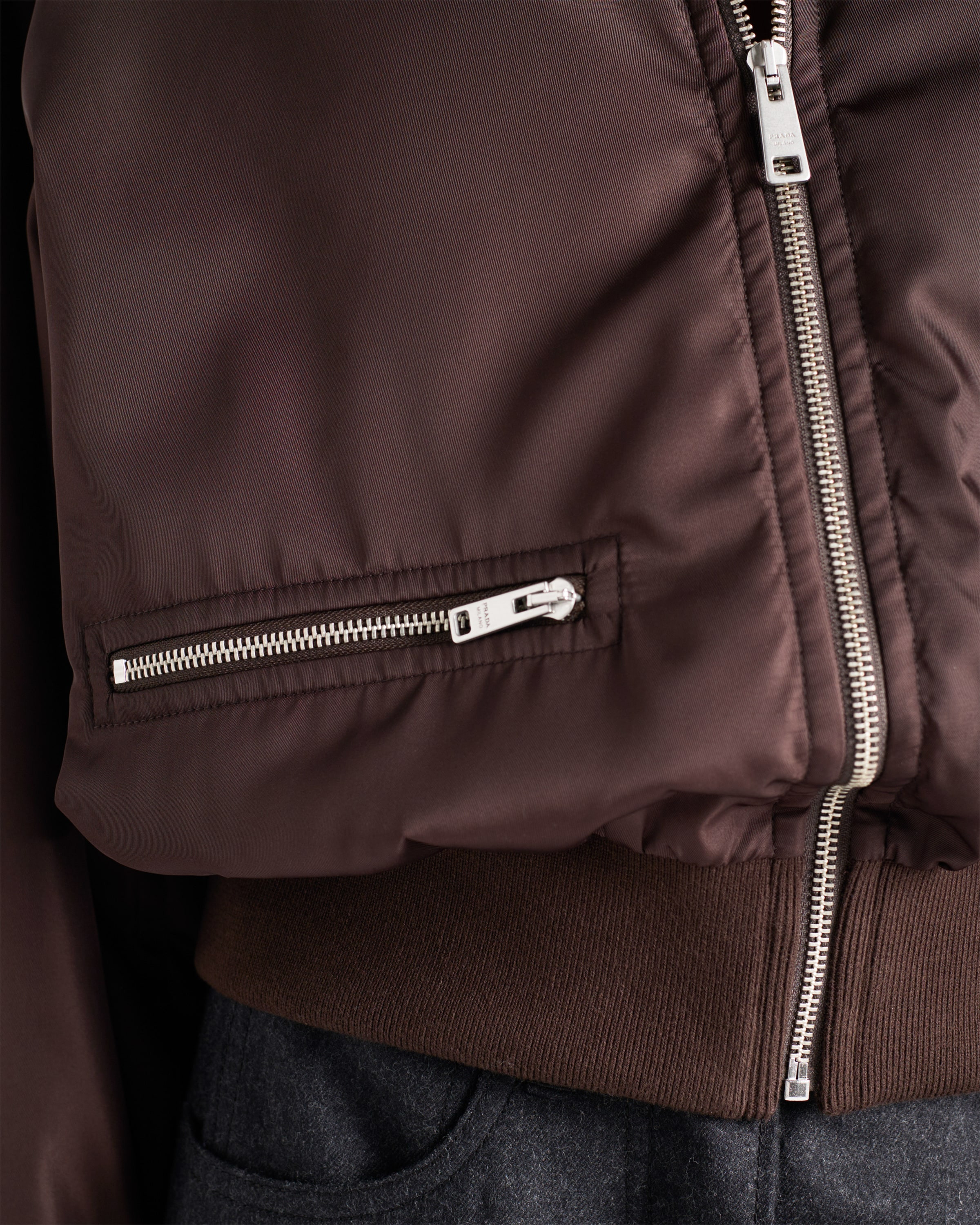 Re-Nylon blouson jacket - 4