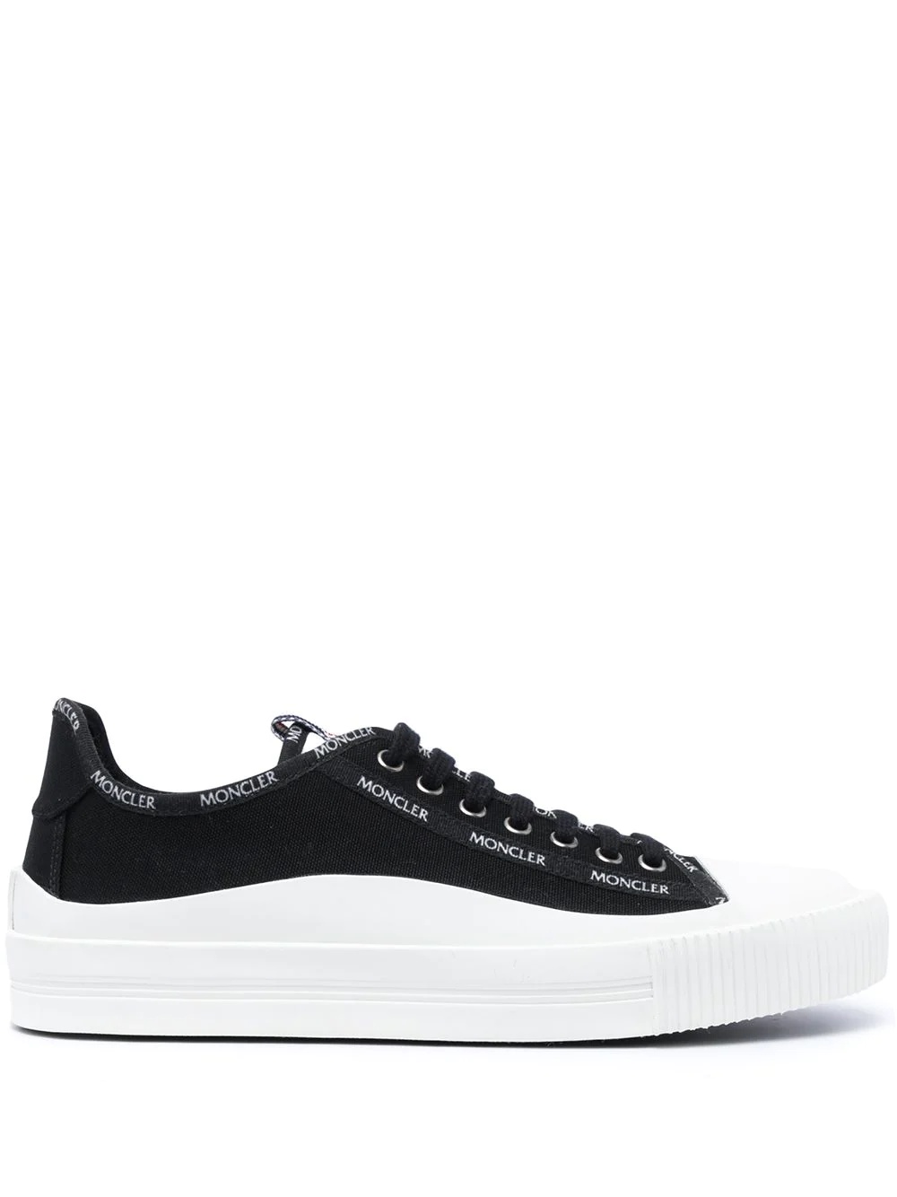 Glissiere low-top canvas sneakers - 1