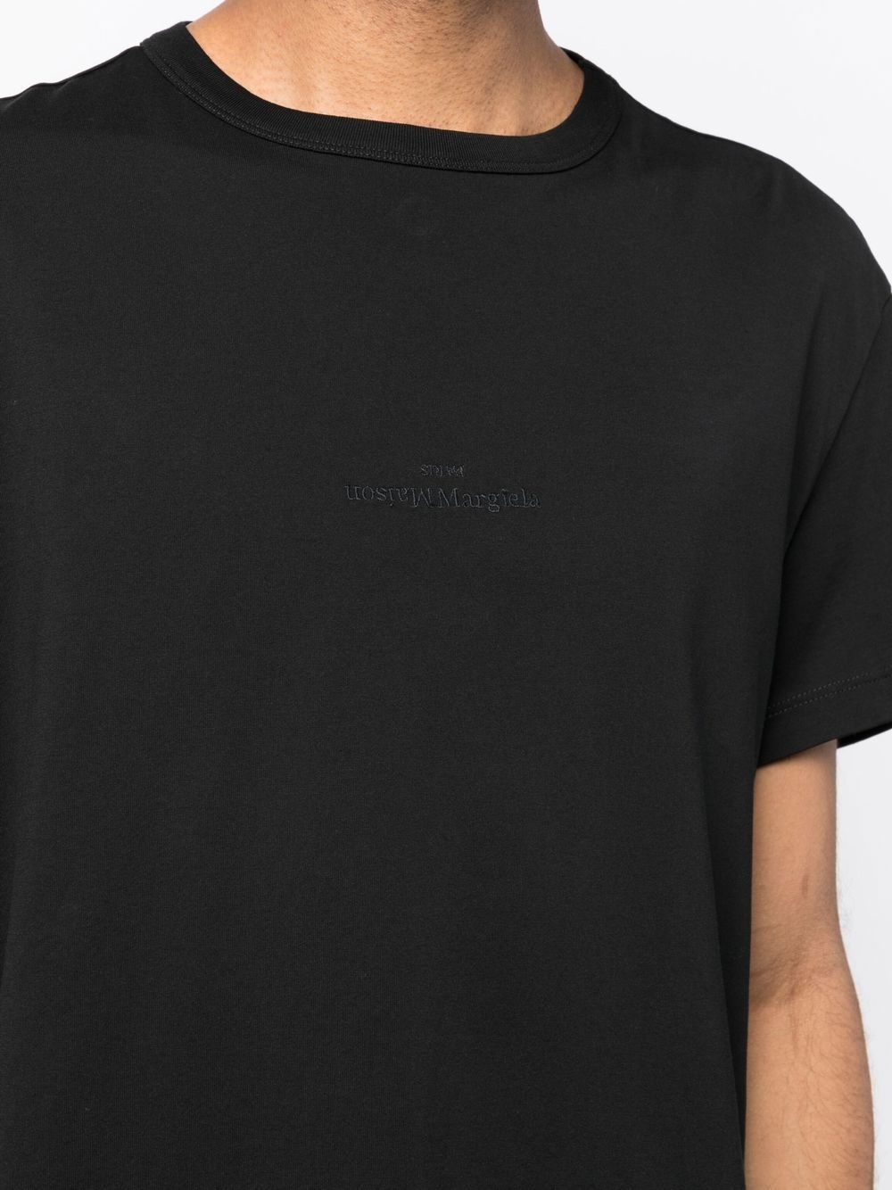 crew neck short-sleeved T-shirt - 4