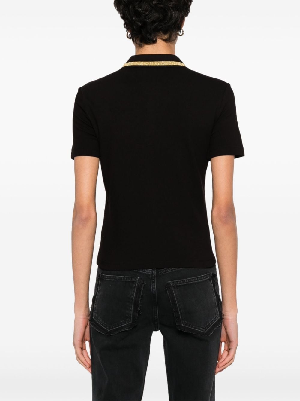 V-Emblem piquÃ© polo shirt - 4
