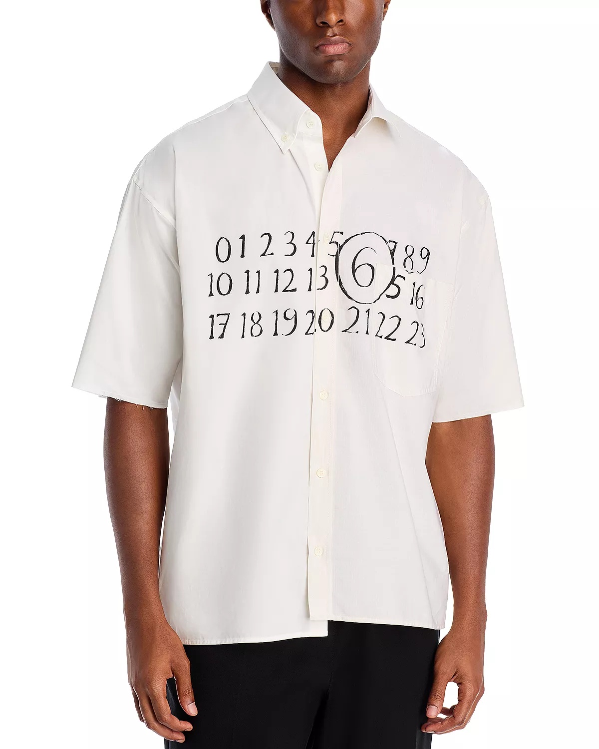 Striped Logo Shirt - 1