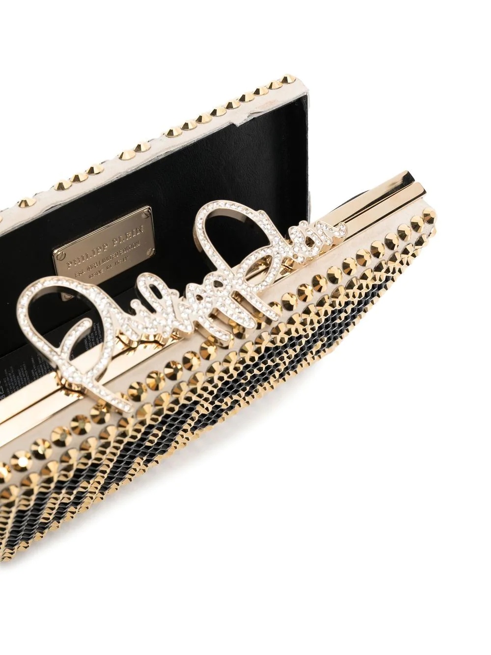 stud-detail clutch bag - 5