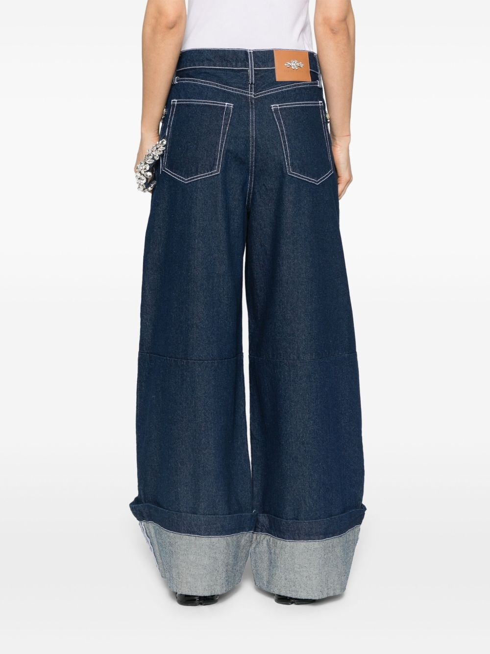 Wide Puddle jeans - 4