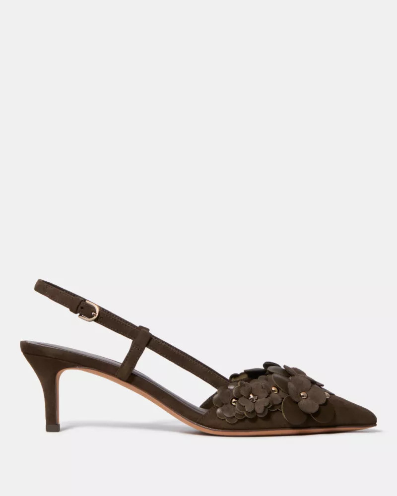 Spade Flower Garden Slingback Pump 1