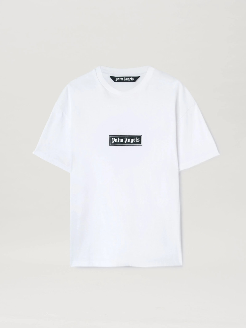 GARMENT DYE BOX LOGO TEE - 1