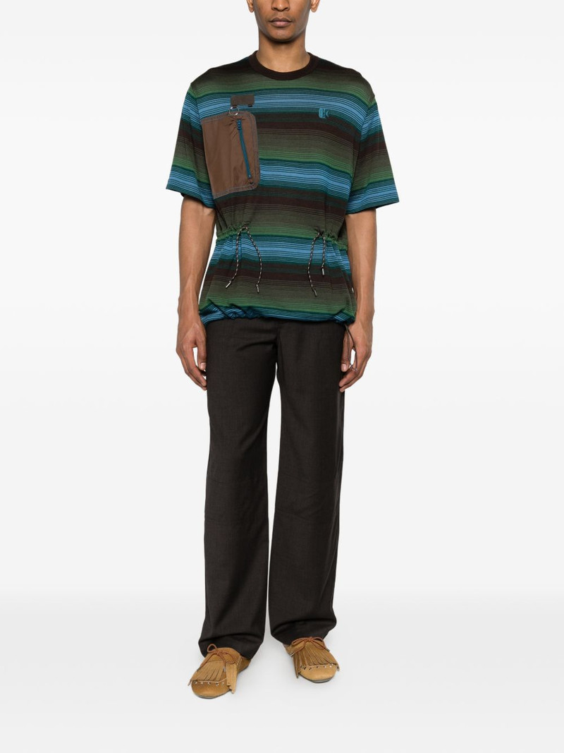 Kolor pocket striped T-shirt outlook