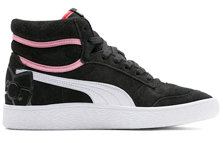 (WMNS) PUMA Hello Kitty x Ralph Sampson Mid 'Black' 372733-01 - 2