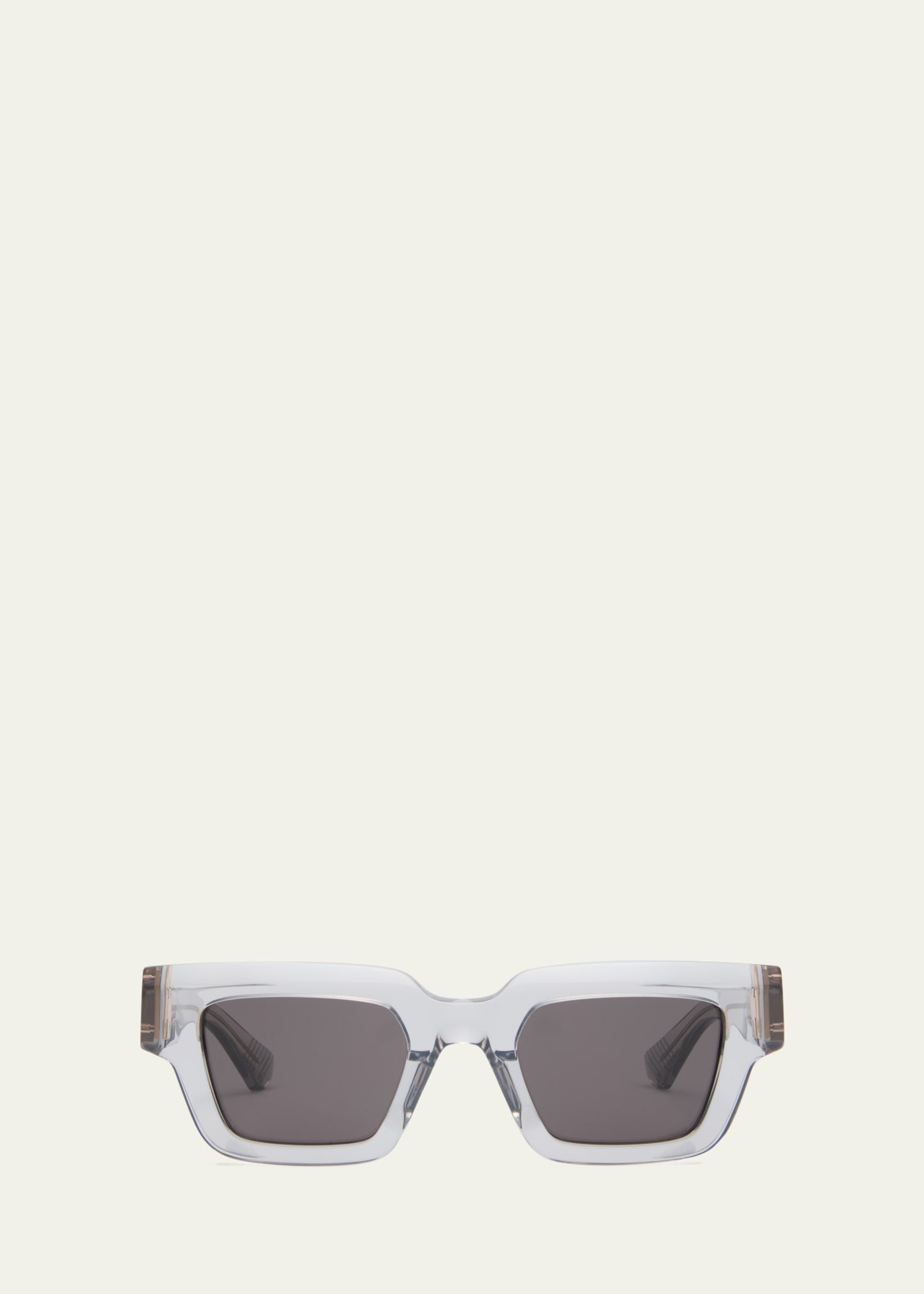 Men's Square Acetate Sunglasses - 3