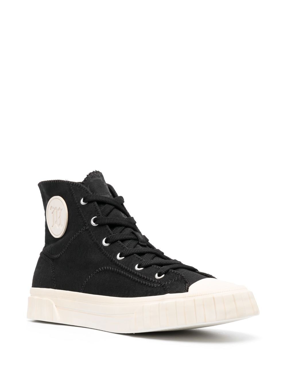 monogram high-top sneakers - 2
