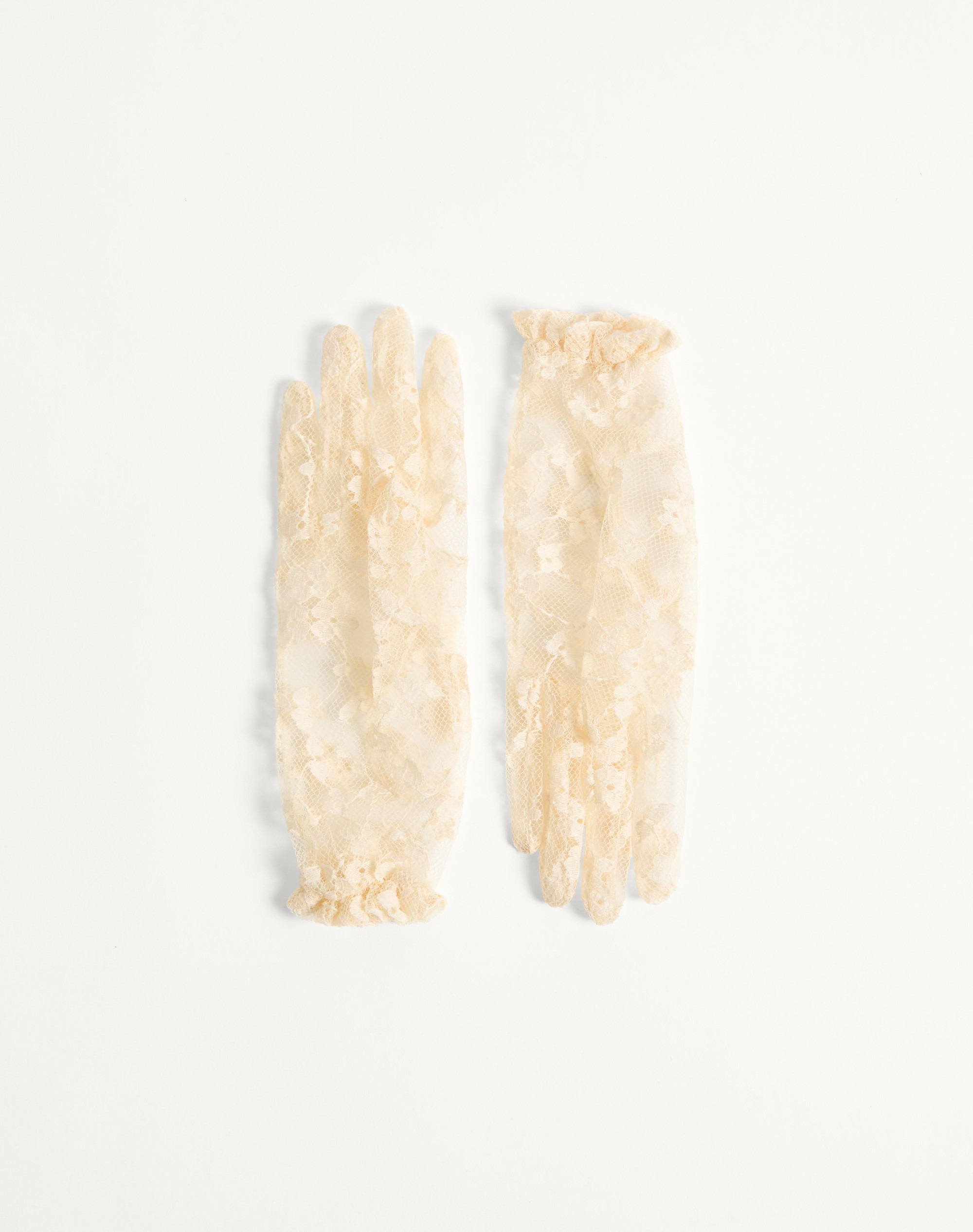 VLOGO SIGNATURE LACE GLOVES - 4