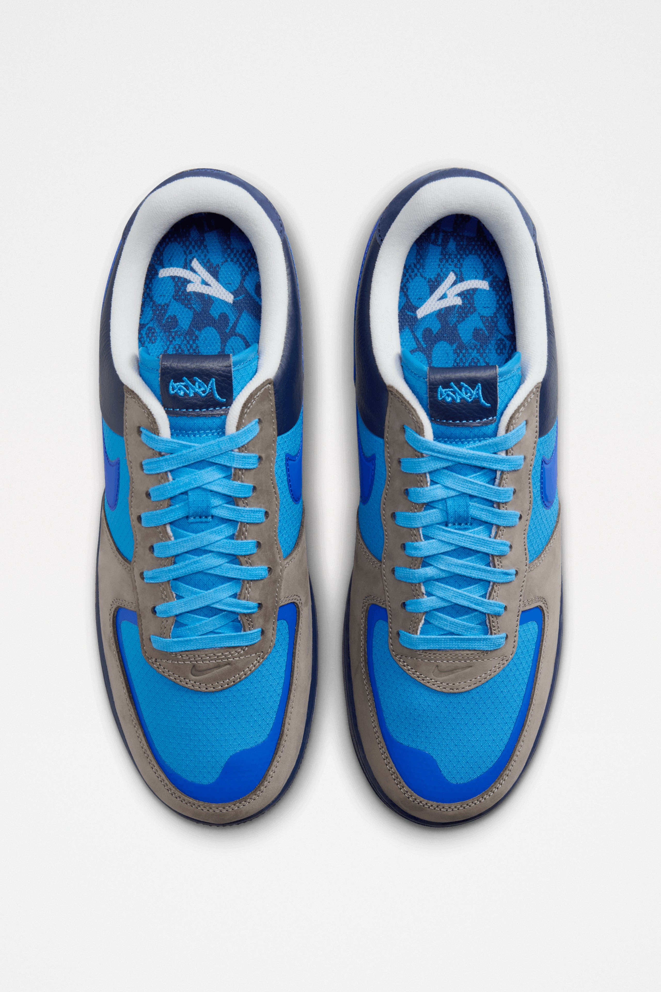 NIKE AIR FORCE 1 LOW SP X STASH SOFT GREY / VARSITY ROYAL - 7