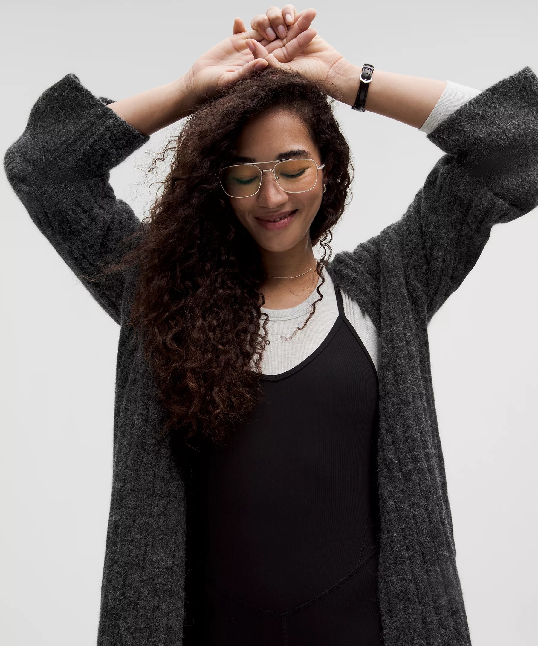 Alpaca Wool-Blend Shawl-Collar Cardigan - 5