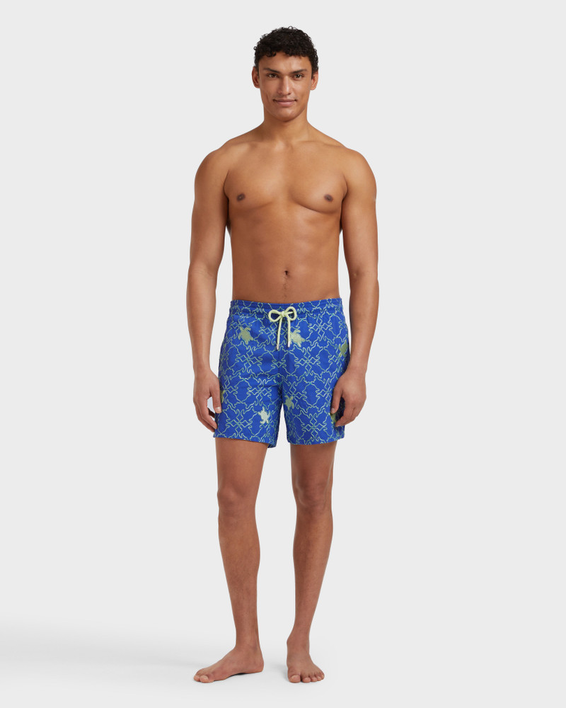 Vilebrequin MEN SWIM SHORTS EMBROIDERED TURTLES NET - LIMITED EDITION outlook
