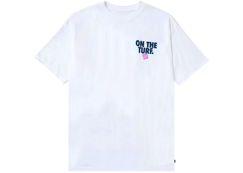 Nike Nike SB x Born Raised On The Turf Tee White/Blue outlook