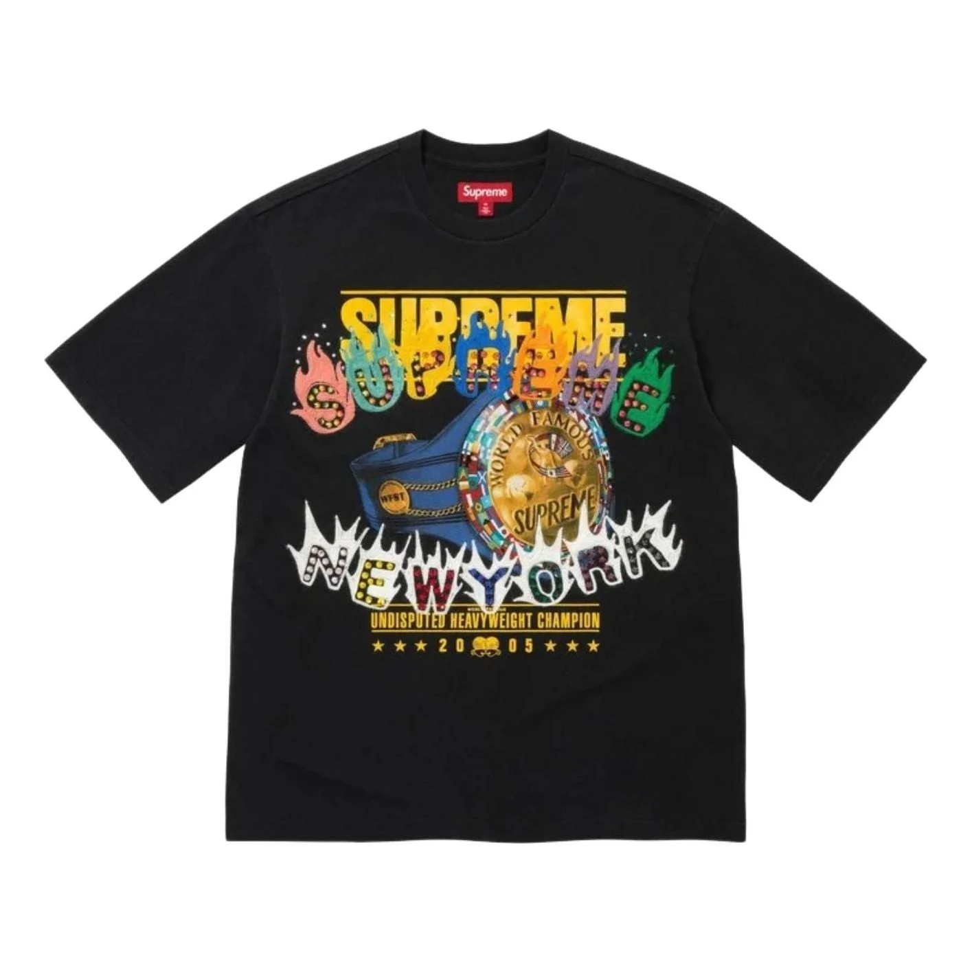 Supreme FW26 Undisputed S/S T-Shirt 'Black' SUP-FW26-015-BLK - 1