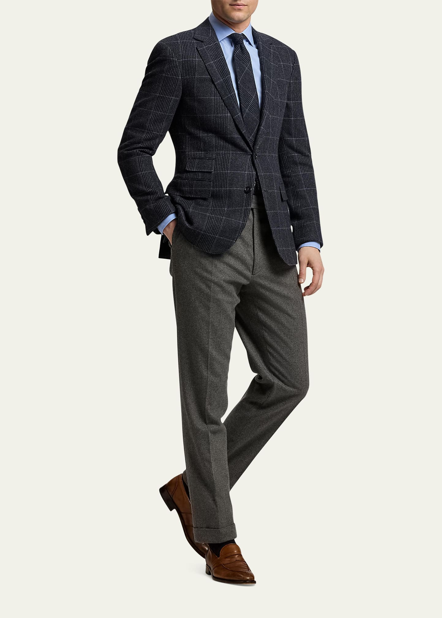 Men's Gregory Cashmere Check Sport Coat - 2
