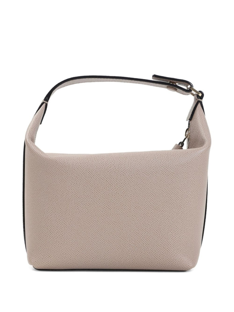 Valextra mini top handle leather bag outlook