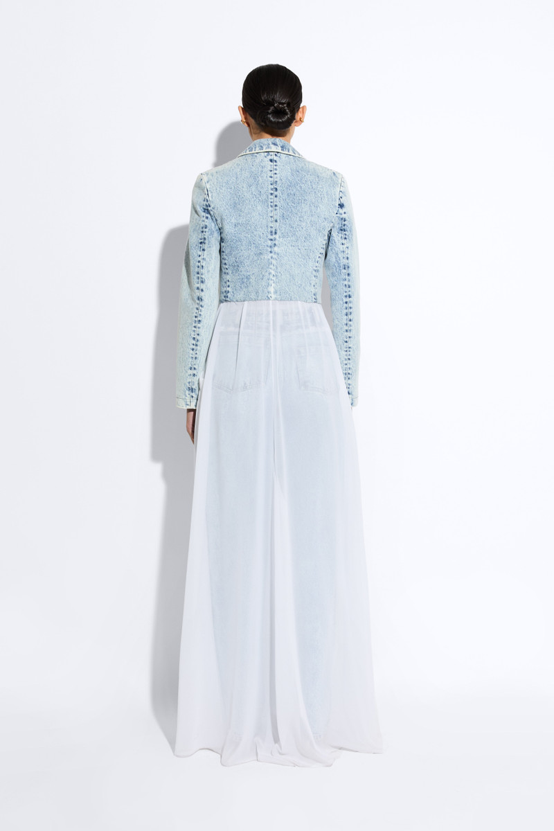 Lightwash Denim Combo Jacket 3