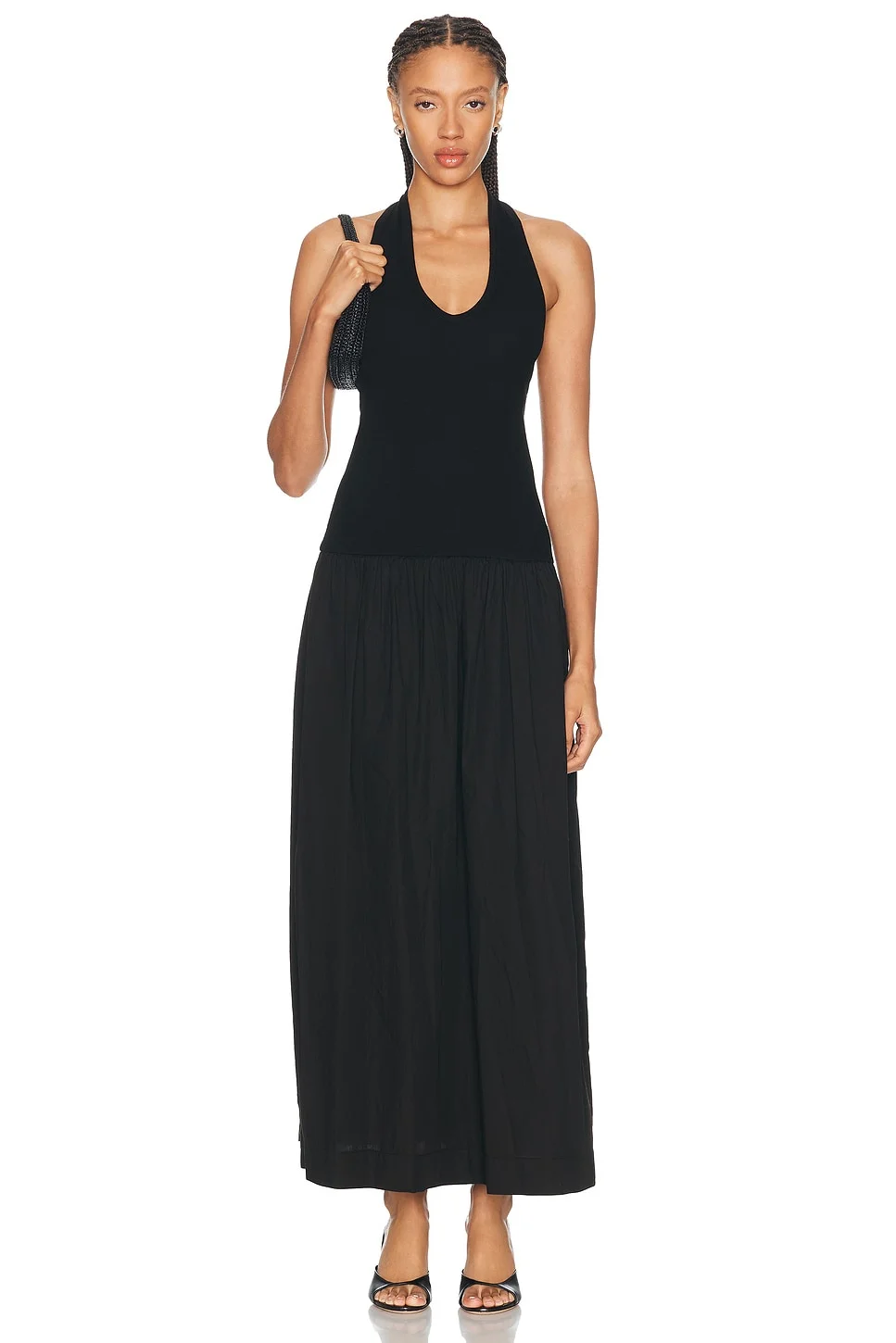 Cotton Halter Dress - 1