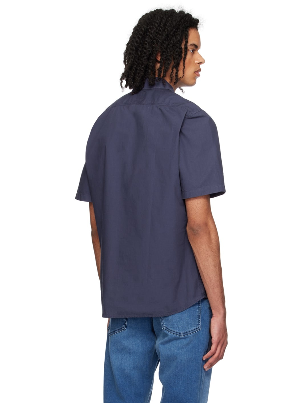 Navy Pocket Shirt - 3