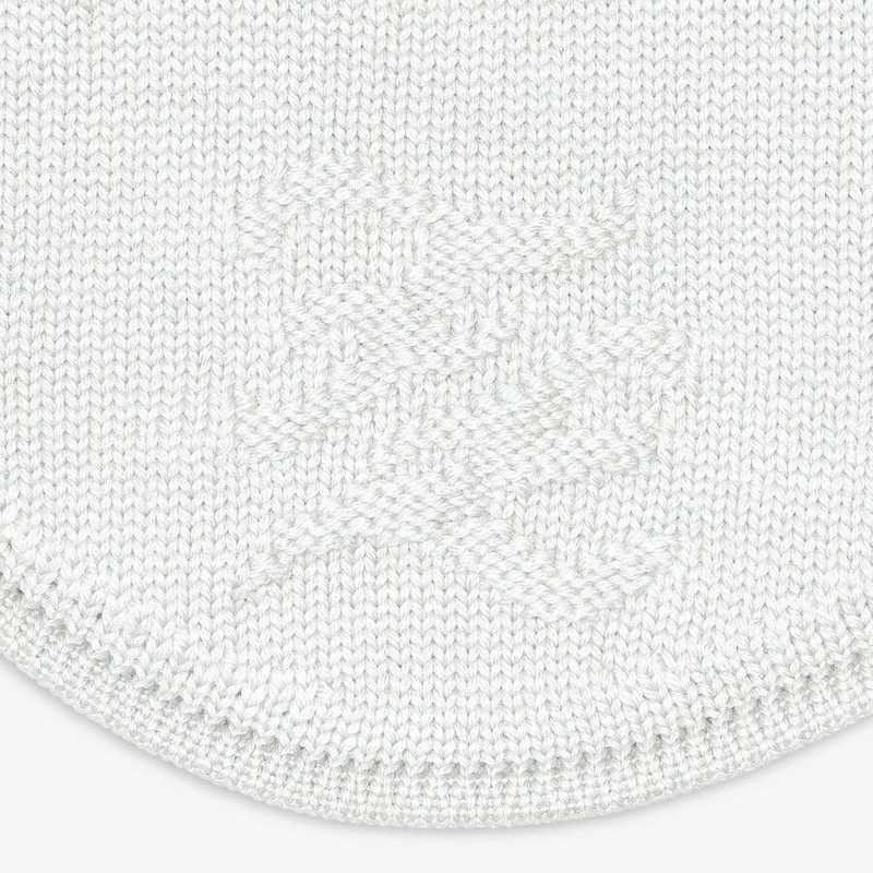 FENDI White wool hat outlook