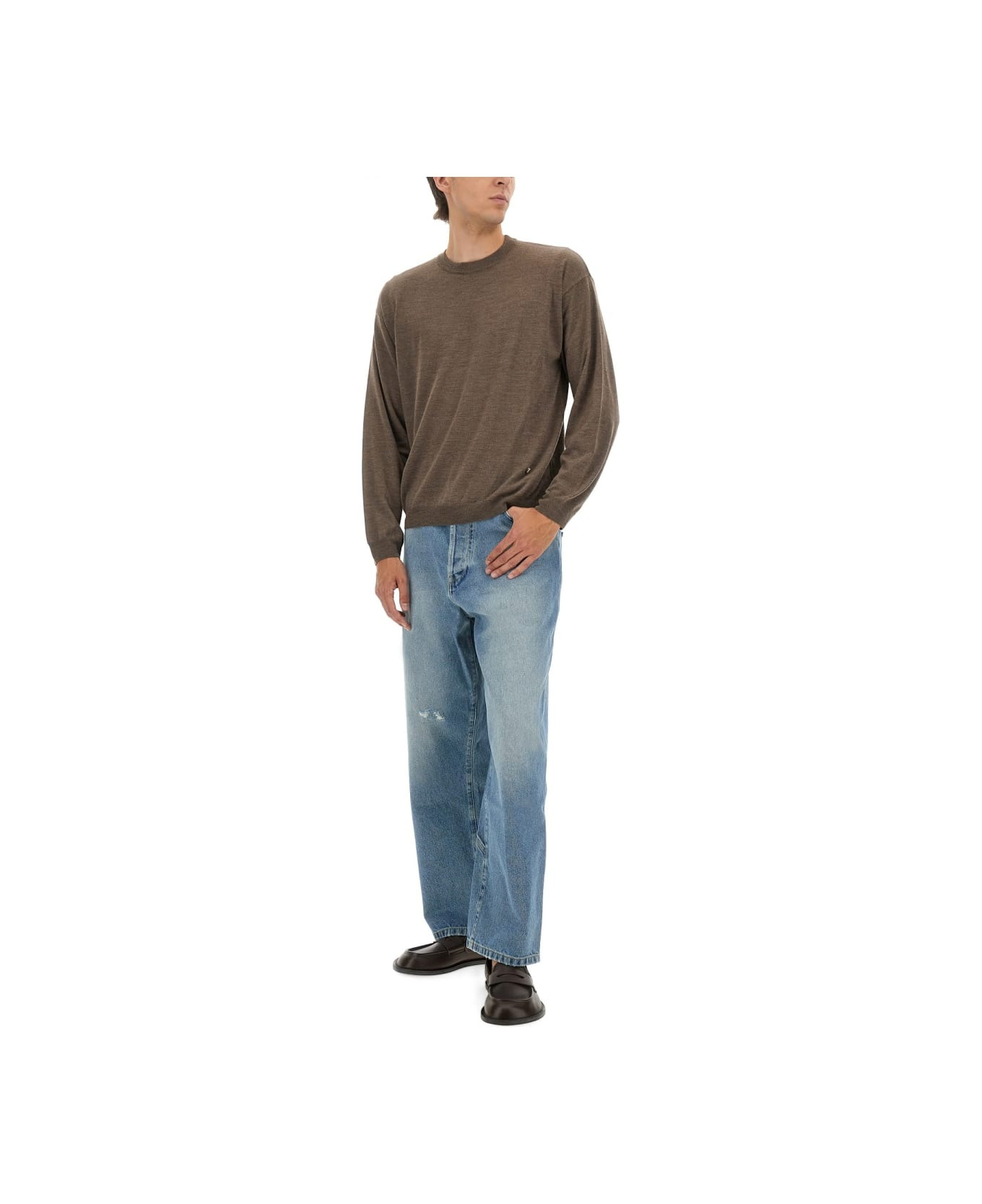 Wool And Silk Pullover - 2