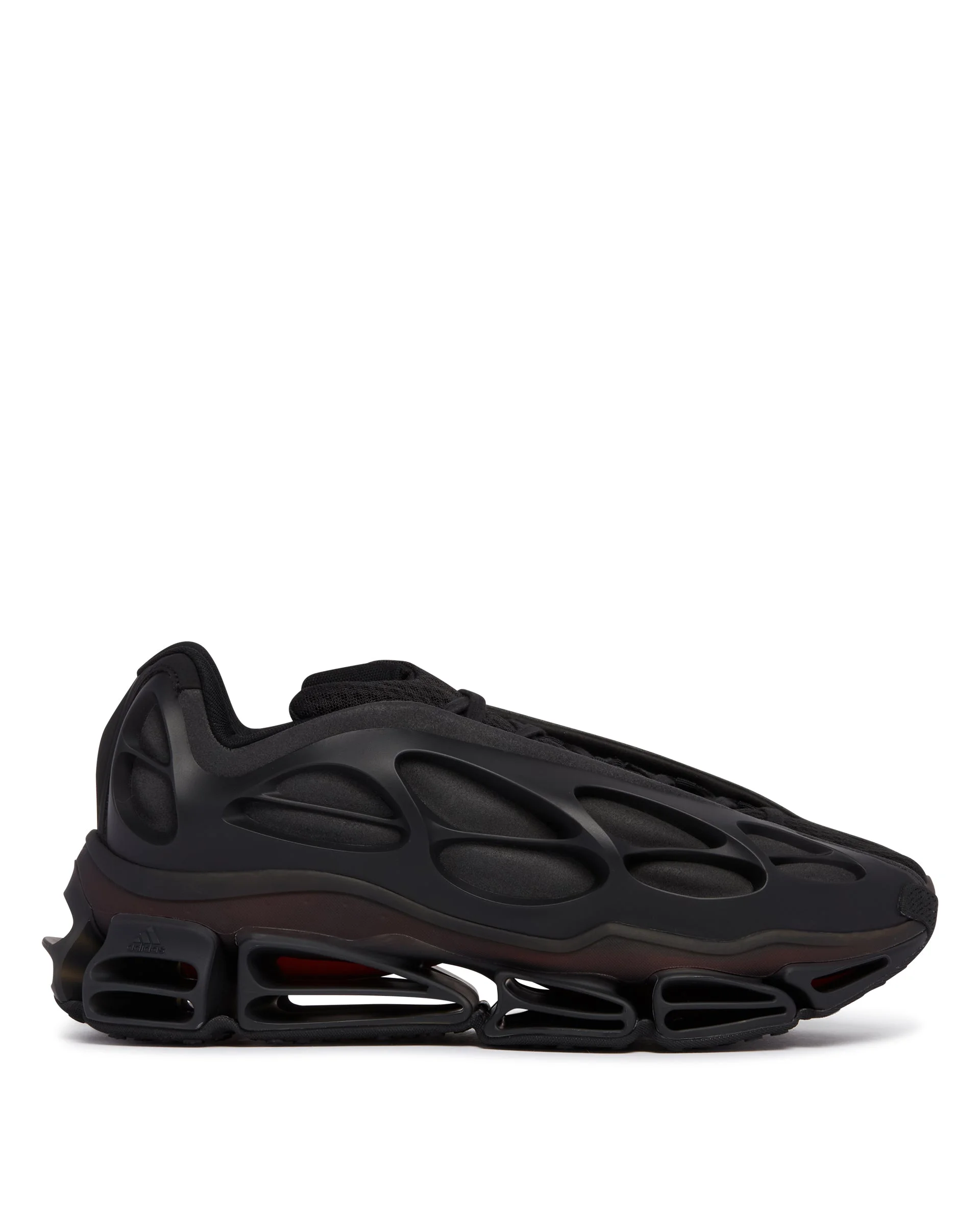 Adidas Originals x Willy Chavarria Black Megaride Bones Sneakers - 1