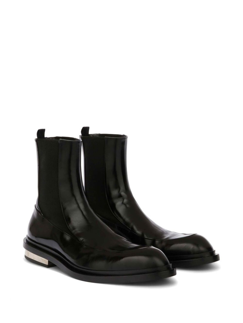 Jil Sander leather Chelsea ankle boots outlook